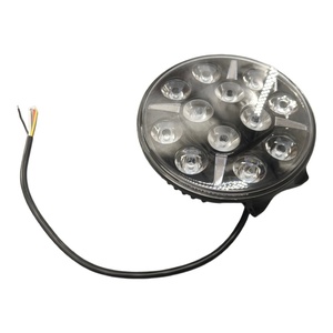 อะไหล่ระบบไฟรถบรรทุกคุณภาพสูง ไฟสปอร์ตไลท์ LED สีเหลืองอำพัน ขนาด 7 นิ้ว รูปทรงกลม 24V A08 สำหรับรถบรรทุกทั่วไป - Product Image 2