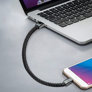 Fashion Product 22CM Leather Bracelet <b>Usb</b> Charging <b>Cable</b> Wristband Portable Micro <b>Usb</b> Charging Cord for Smart Phone <b>Cable</b> - Product Image 3
