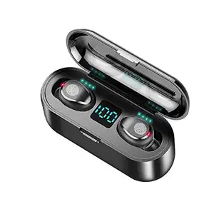 Hif estéreo pantalla LED Blue tooth F9 auriculares inalámbricos 9d impermeable <span class=keywords><strong>LN</strong></span> auriculares Anc Tws auriculares inalámbricos - Product Image 1