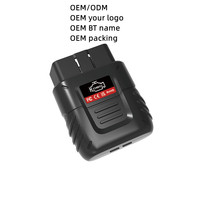 Herramienta de diagnóstico OBD2 para coche, escáner con luz indicadora, BT 4,0, ELM327, novedad