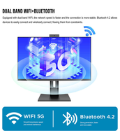 24 27 Inch Hot Sell High Quality Core I3 I5 I7 Touch Screen Gaming Computer Desktop All in One Pc Computer for Office