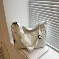 Sac à bandoulière de voyage simple pour femmes, sacs messager de couleur unie pour filles, sacs à main de grande capacité à la mode pour dames, fourre-tout décontracté