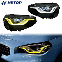 HETOP G42 M2 Scheinwerfer 2022-2026 2er-Serie Zweifarbiges Upgrade DRL Ikon-Style LED-Autoscheinwerfer Plug-and-Play Zubehör für BMW
