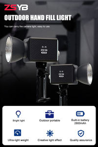 W40B High Color Rendering (CRI96) Lampe de photographie LED à main-40W haute puissance, avec télécommande, portable et rechargeable - Product Image 3