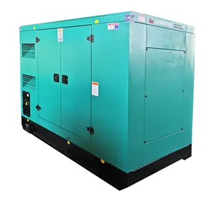 Бесшумный дизельный генератор 80 кВт DCEC 4bta3.9-G13 с сертификацией CE ISO резервный источник питания 100 кВА Бесшумная генераторная установка