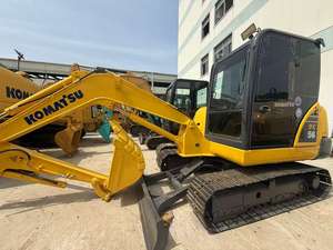 Komatsu Pc56รถตักดินขนาดเล็กพร้อมแท่นขุดเจาะสำหรับทำการเกษตร5ton รถขุดดินขนาดเล็ก Pc56-7 - Product Image 3