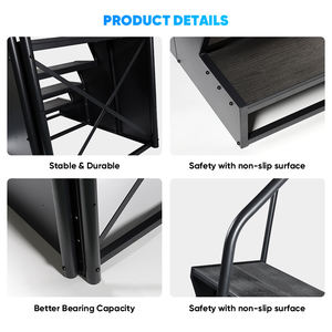 Immer Modern Design Marches universelles <span class=keywords><strong>de</strong></span> spa à 5 niveaux Installation facile Garantie <span class=keywords><strong>de</strong></span> 2 ans Matériau en aluminium <span class=keywords><strong>pour</strong></span> l'extérieur Utilisation extérieure - Product Image 3