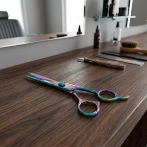 Professional Barber Shears Hair Cutting Scissor Best Multi Color Hair Dressing Scissor - Product Image 3