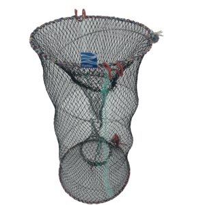 <span class=keywords><strong>ตา</strong></span>ข่ายดักปู กุ้ง กั้ง แบบพับแนวตั้ง 21 ชั้น ทำจากพลาสติก HDPE เคลือบมัลติฟิลาเมนต์  แบบผูกปมคู่  ปรับแต่งได้ - Product Image 1