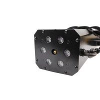 Pistolet à fumée LED 1500, équipement d'effets spéciaux, machine à brouillard multicolore portative, accessoires d'ambiance pour discothèque