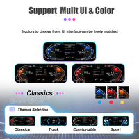 Harga Grosir Speedometer Digital LCD Multifungsi Berkualitas Tinggi untuk BMW F07 F10 F06 F01 F25 F26 F15 Merek Wuqu