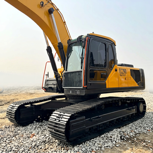 รถขุดตีนตะขาบ Volvo Ec290 สำหรับงานหนัก พร้อมบุ้งกี๋ขุด สีเหลืองดำ - Product Image 1