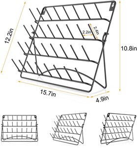 RUIMEI Support de fil support de cône de <span class=keywords><strong>bobine</strong></span> pour la salle d'artisanat de couture, fil à broder, tressage de cheveux - Product Image 3