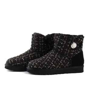 2025 qualité Uggs chaud avec doublure en cuir diverses semelles confortables hiver plate-forme neige bottines pantoufle pour les femmes - Product Image 6