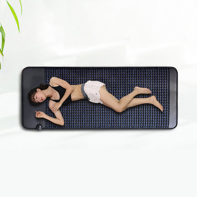 Massage Chakra PEMF Mat Far Infrared Pemf Therapy Mat Tourmaline Crystal Pemf Magnetic Therapy Device
