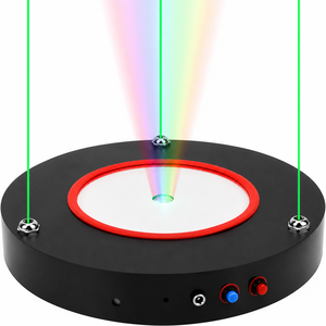 Base de Luz LED RGB de 10 Pulgadas para Hookah, Lámpara de Atmósfera Redonda para Shisha, Bandeja Decorativa Recargable para Bar, KTV, Salón, OEM - Product Image 4