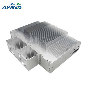 Dissipatore di Calore in <span class=keywords><strong>Alluminio</strong></span> Estruso 6063 T6 per CNC, Radiatore da 300 mm 400 mm - Product Image 5