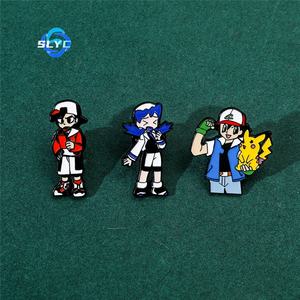 Japanische Anime Pokémon Metall-Anstecknadel Ash Legierung Brosche Cartoon-Charakter-Design zur Dekoration - Product Image 3
