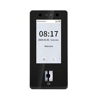 Terminal de contrôle d'accès multi-biométrique ZFace1300, étanche IP65, reconnaissance faciale, empreintes digitales, RFID, appareil de reconnaissance faciale étanche IP65