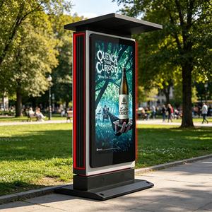 Sinmar - Señalización <span class=keywords><strong>Digital</strong></span> para Exteriores y Pantallas Publicitarias, Quiosco LCD con Luces LED, Tablero <span class=keywords><strong>Digital</strong></span> Impermeable para Publicidad - Product Image 4