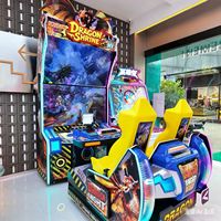 Dragon Knight : Machine de Simulation Dynamique 4D Ultime avec Plateforme Biplace et Expérience de Jeu Immersive Multi-Scènes