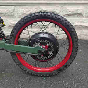 Vélo électrique de ville à batterie lithium 70ah 75ah, vélo électrique tout-terrain longue portée 72v - Product Image 6