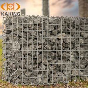Maßgefertigte Stapelbare Quadratische Gabionenwand Hochwasserschutz Stark Verzinkter Eisendraht Explosionsschutz-Sandnetzbarriere Geschweißt - Product Image 6
