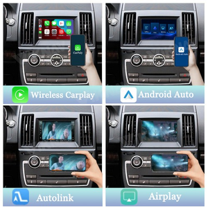 กล่องถอดรหัส Viknav Linux System Wireless Carplay Android Auto สำหรับรถยนต์ Land Rover Freelander 2 ปี 2013-2015 ระบบนำทาง GPS สำหรับรถยนต์เดิม - Product Image 6