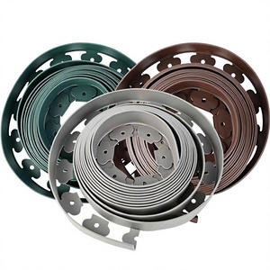 Bordure de jardin flexible en plastique pour la séparation de gazon et pierres et les projets d'aménagement paysager - Product Image 1