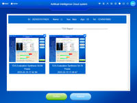 Conceptions intelligentes Machine d'analyse Boby Scanner biologique de la peau sans traumatisme Analyseur corporel quantique pour salons de coiffure