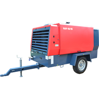 Air-compresseur portatif diesel de vis de 550cfm 15bar pour la plate-forme de forage/65L mini moteur diesel de compresseur d'air stationnaire
