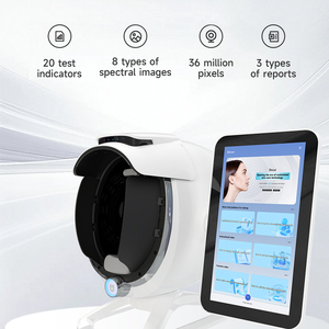 เครื่องมือวัดและวิเคราะห์ทางอุตสาหกรรม 36MP เครื่องวิเคราะห์ผิวหนังด้วย AI 8 สเ<span class=keywords><strong>ป</strong></span>กตรัม 20 ตัวชี้วัด <span class=keywords><strong>ภาพ</strong></span> 3 มิติ จอแสดงผลพับได้ขนาด 15.6 นิ้ว - Product Image 2