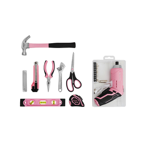 Cho workpro 29 cái màu hồng xoay vòng tuốc nơ vít công cụ thiết lập 3.6V USB tay nguồn điện bao gồm trường hợp khó khăn bao bì - Product Image 4