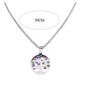 Yiwu Aceon acciaio inossidabile più nuovo musulmano Islam gioielli regalo Fashion Design <span class=keywords><strong>turchia</strong></span> occhio albero della vita ciondolo con ciondolo - Product Image 1