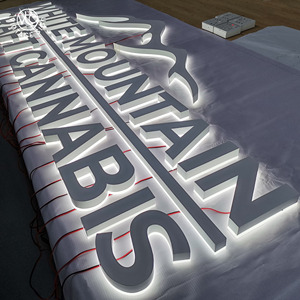 Insegna Personalizzata con Retroilluminazione LED, Lettere Illuminate di Alta Qualità per <span class=keywords><strong>Hotel</strong></span> in Acrilico - Product Image 3