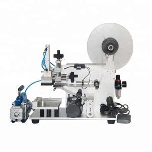 semi automatic labeling machine labels for flat surface bottles - Product Image 1
