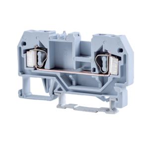 Bornier de rail DIN sans outil 4mm ², 32A 800V pince à ressort-FJ1-4 - Product Image 1