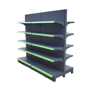 Étagères de supermarché en acier laminé à froid robustes, rayonnages métalliques pour l'affichage, étagères de supermarché pour magasin - Product Image 3