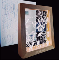 Cadeaux personnalisés en bois et en acrylique pour produits promotionnels et cadeaux de reconnaissance des employés, ainsi que des cadeaux personnalisés en gros avec faible MOQ