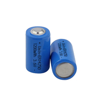Baterai Premium 3.6V LiSoCl2 ER14250 1200mAh 1/2 AA untuk Meter Air dengan Garansi 10 Tahun, 6000 Siklus, Pemutus Daya 2.0V