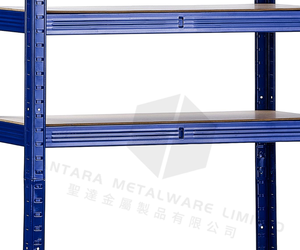 Estantes industriales con recubrimiento en polvo de 5 niveles para estanterías de garaje mecánicas, unidades de estantería, almacenamiento de acero para almacén - Product Image 6