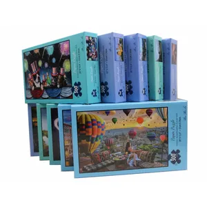 Wholesale Educational Paper Puzzle Fashionable Jigsaw 300 Pieces Puzzle For Kids