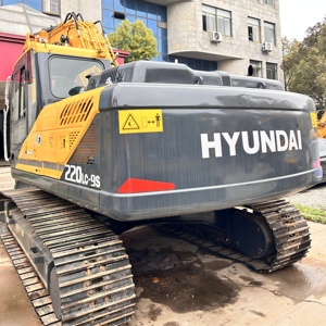 Performances de stabilité, excavatrice Hyundai220lc-9s d'occasion d'origine, 22 tonnes, pompe à engrenages PLC, roulement, moteur, composants principaux, moteur d'origine - Product Image 5