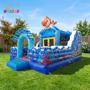 WINSUN Sea World - Tobogán Inflable para Niños, de PVC, Impermeable, Ignífugo, con Certificación CE, de Grado Comercial, para Fiestas Infantiles - Product Image 2
