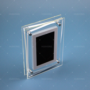 Cadre photo en acrylique transparent coloré pour album électronique <span class=keywords><strong>NFT</strong></span> avec rétention de mémoire numérique et fonction de lecture vidéo - Product Image 3