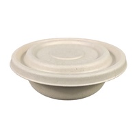 Tomate Biodégradable bagasse fibre végétale bols jetable clair bol à soupe 500ml 17oz