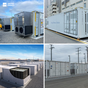 Système de stockage d'énergie conteneurisé personnalisé adapté 500kWh 1MWh 2MWh, cluster de batteries haute tension pour usage commercial 20GP 40GP - Product Image 5