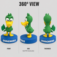 Lot de figurines personnalisées en PVC et silicone, animaux (mangoustes, canards), collection Kawaii, petits articles décoratifs de bureau