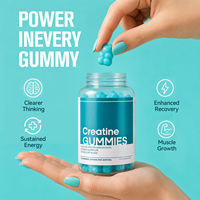 Gummies de créatine probiotiques Bessence avec vitamines A, D, B6, E, C, 60 unités - Marque privée OEM