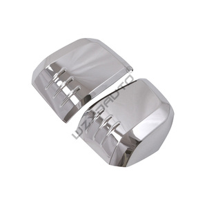 Accessoires chromés WZXD 2019 2020, garnitures de poignées de porte, coques de rétroviseurs, couvre-phares extérieurs pour Hiace - Product Image 4